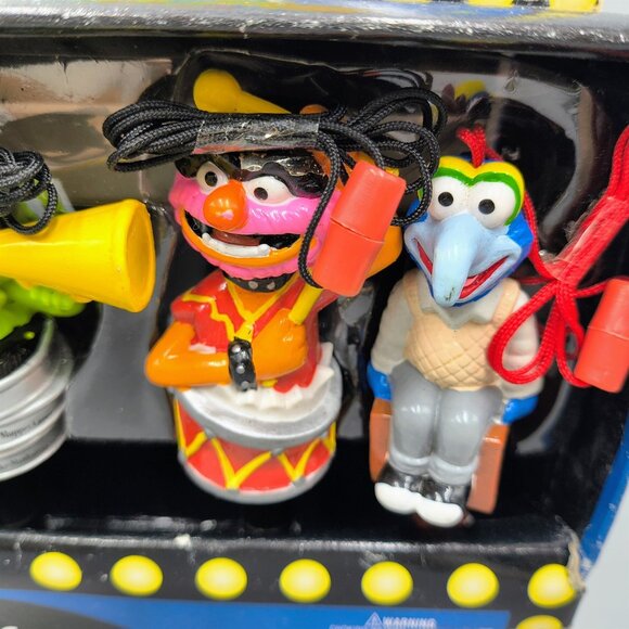 Rare Muppets Personality Pens with Figure Toppers Vintage Set of 6 in box - Picture 10 of 11